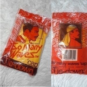 ☄Vintage So Many Waves Tie Down Durag